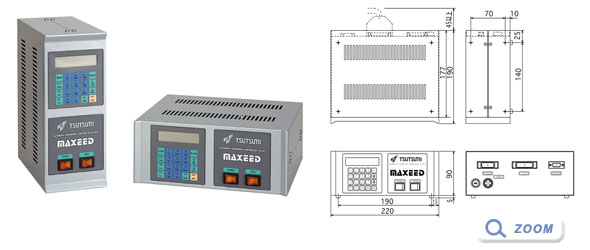 独自温調プログラム搭載（多機能タイプ）　MAXEED TS-621画像